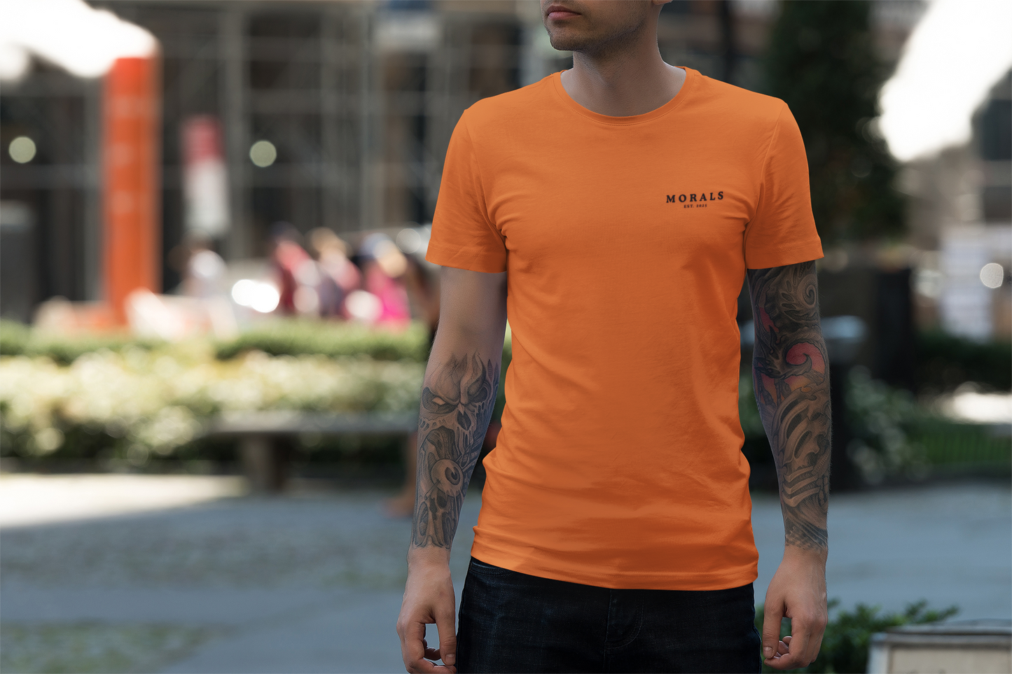 Morals integrity honor and respect Unisex Heavy Cotton Tee