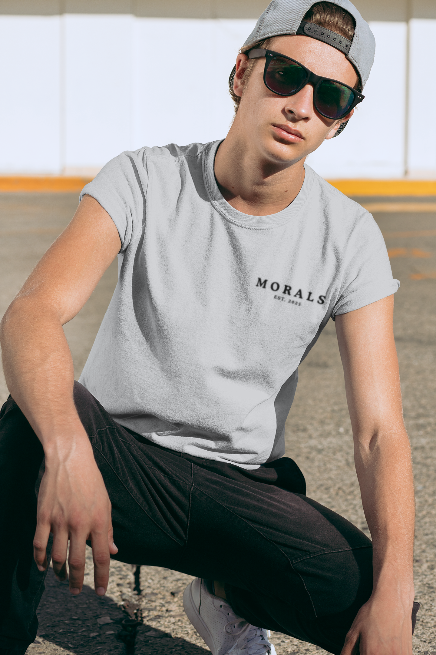 Morals integrity honor and respect Unisex Heavy Cotton Tee