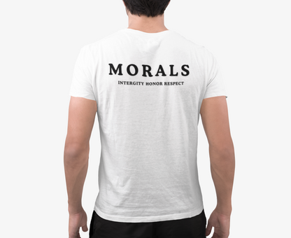 Morals integrity honor and respect Unisex Heavy Cotton Tee