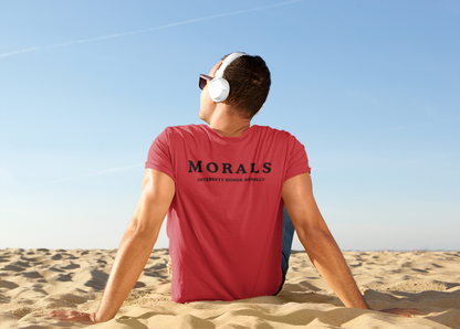 Morals integrity honor and respect Unisex Heavy Cotton Tee