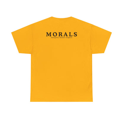 Morals integrity honor and respect Unisex Heavy Cotton Tee