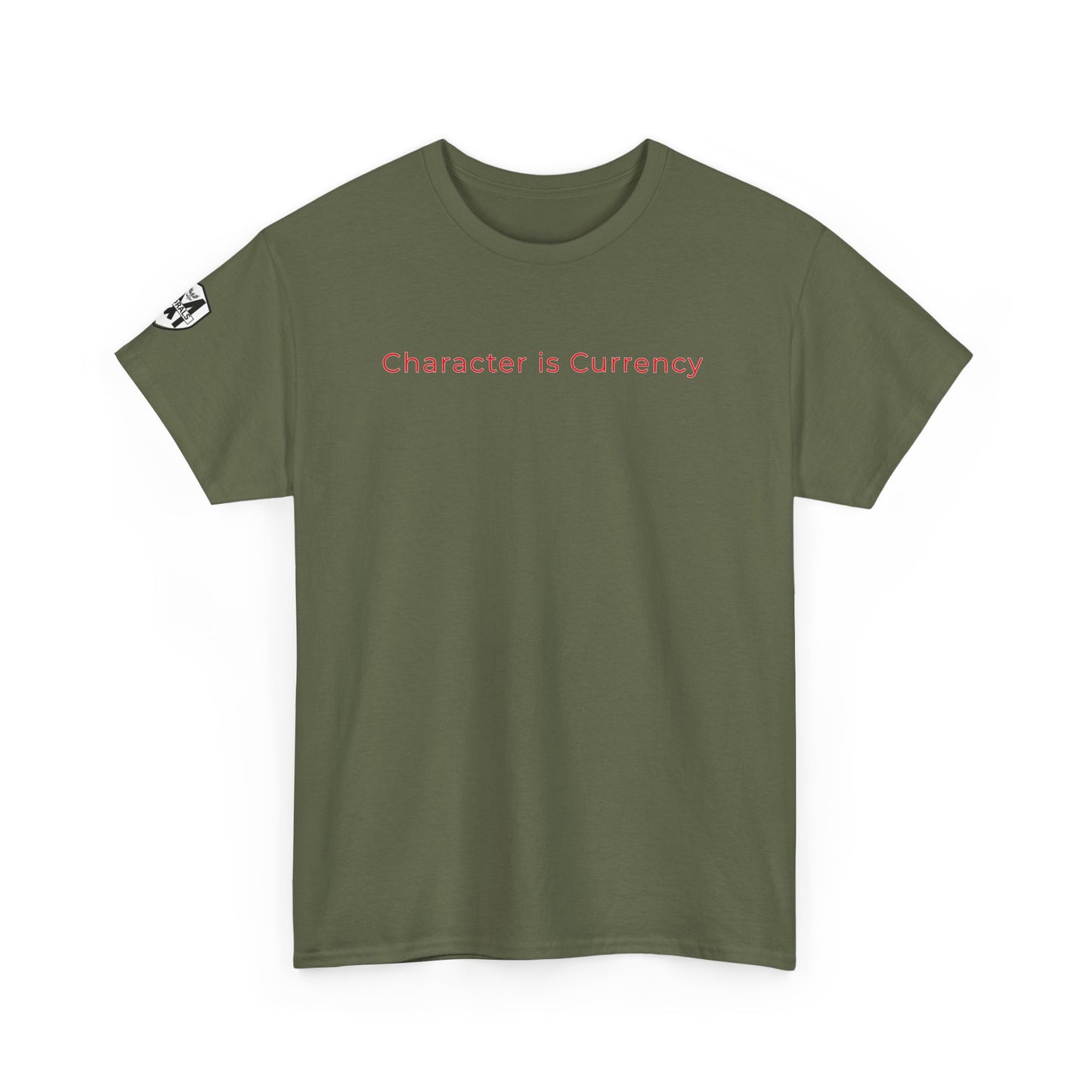 MORALS Character is Currency T-Shirt
