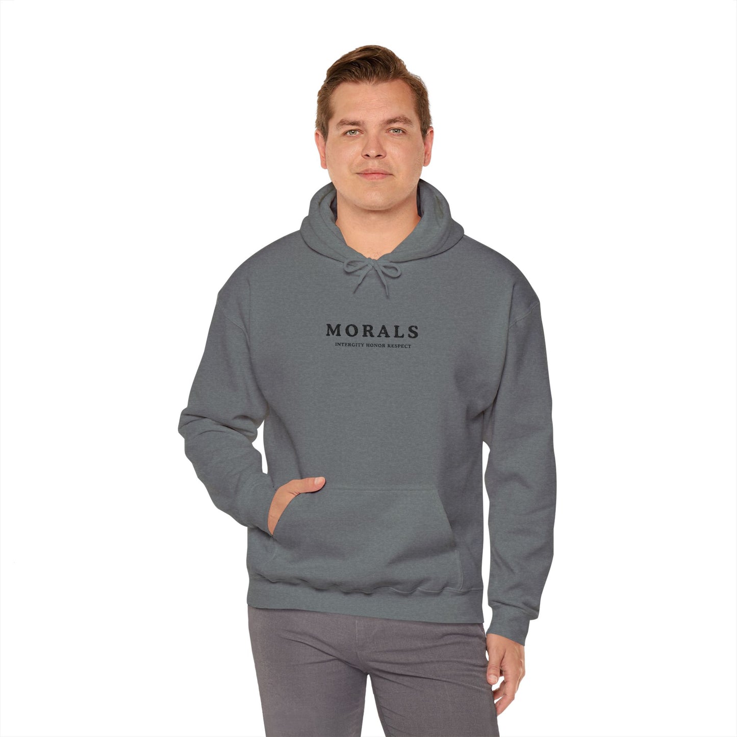 Moral Integrity honor and respect Hoodie