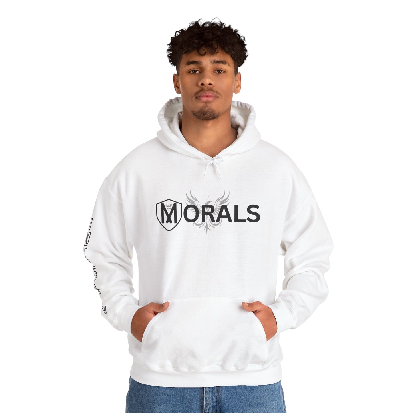 Moral Integrity Hoodie - Unisex Heavy Blend, Casual Streetwear,