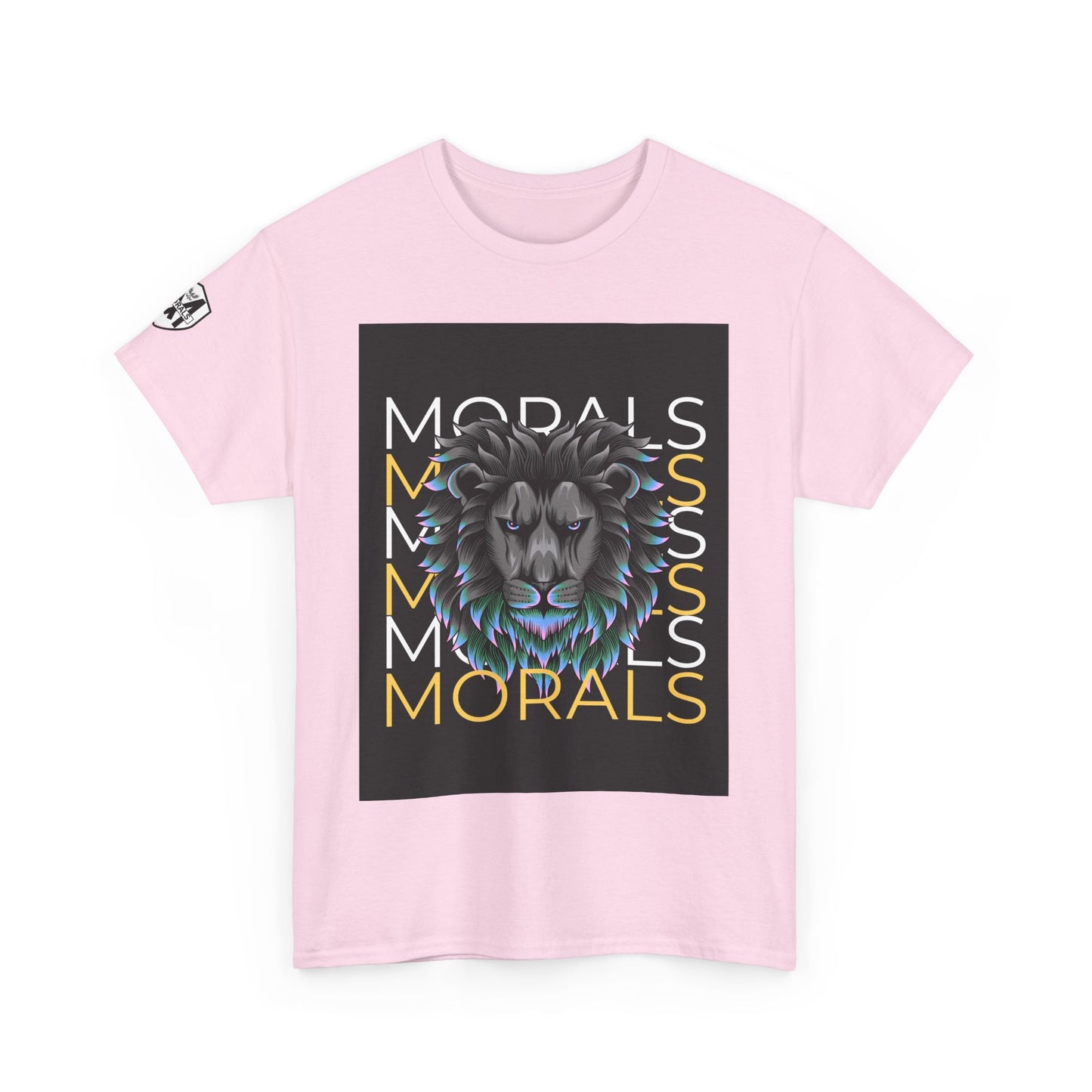 Morals Lion Graphic T-Shirt