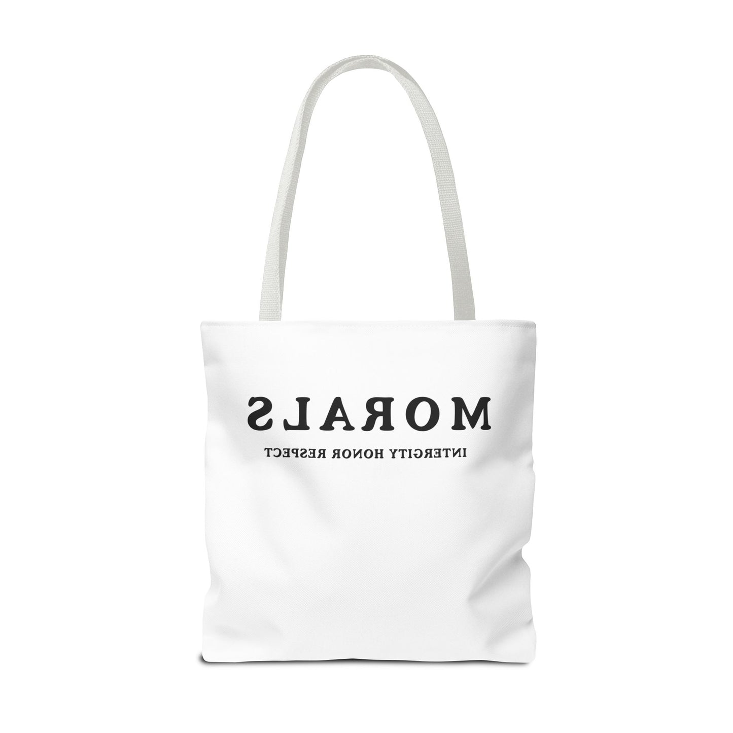 Morals Tote Bag - Integrity, Honor, Respect | Reusable Shopping Bag | Eco-Friendly Gift | Stylish Beach Bag | Thoughtful Present | [...]