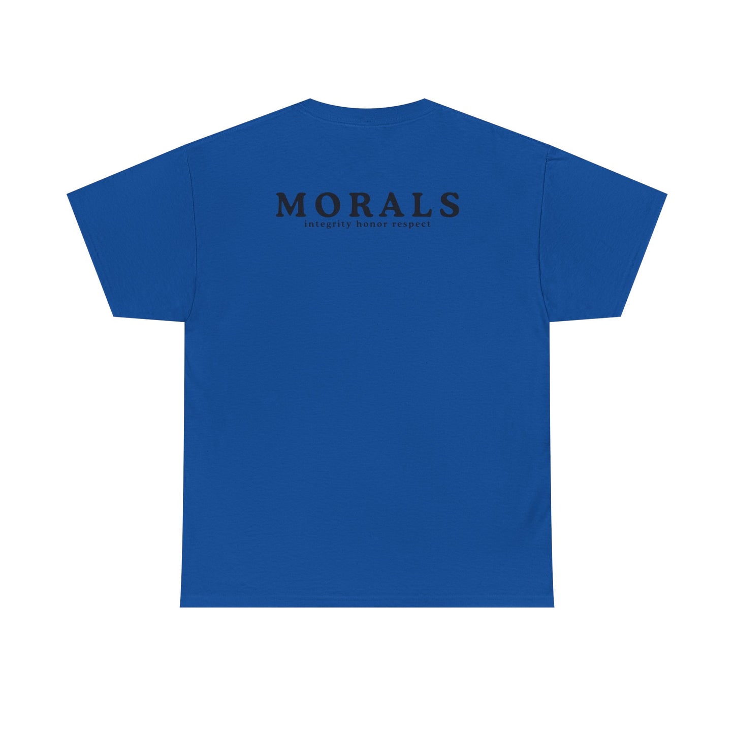 Morals integrity honor and respect Unisex Heavy Cotton Tee