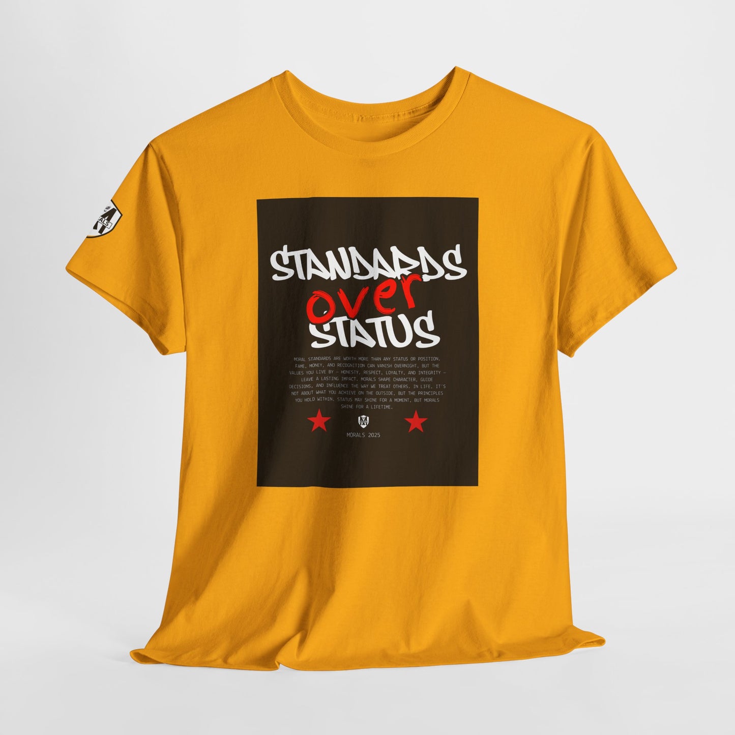 Standards Over Status T-Shirt
