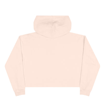 Chic Crop Hoodie with 'MORALS'