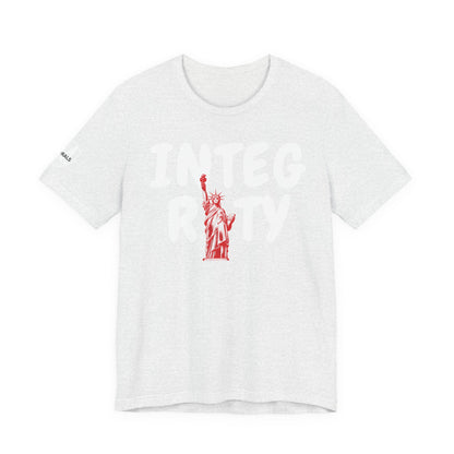 MORALS Integrity Statue of liberty T-Shirt