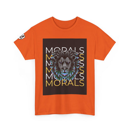 Morals Lion Graphic T-Shirt