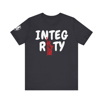 MORALS Integrity Statue of liberty T-Shirt