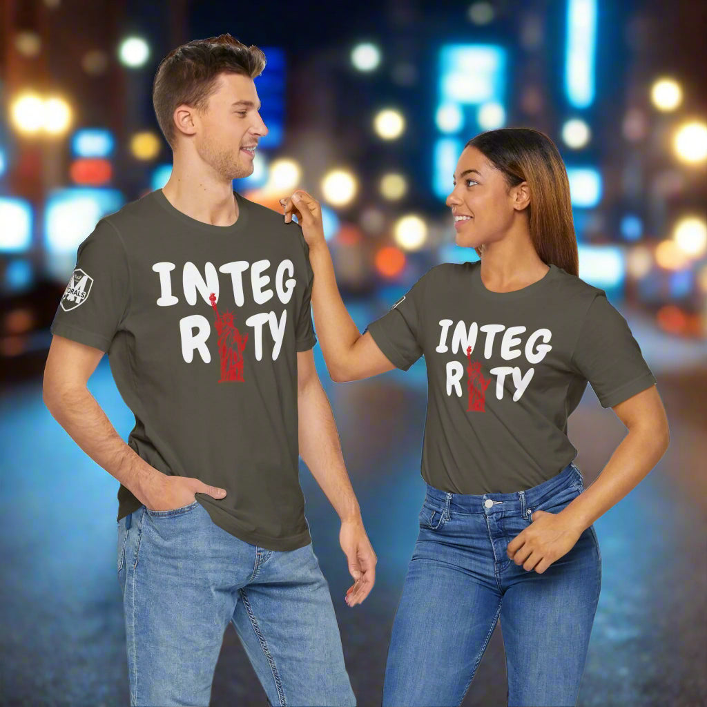 Unisex LIBERTY INTEGRITY Short Sleeve Tee