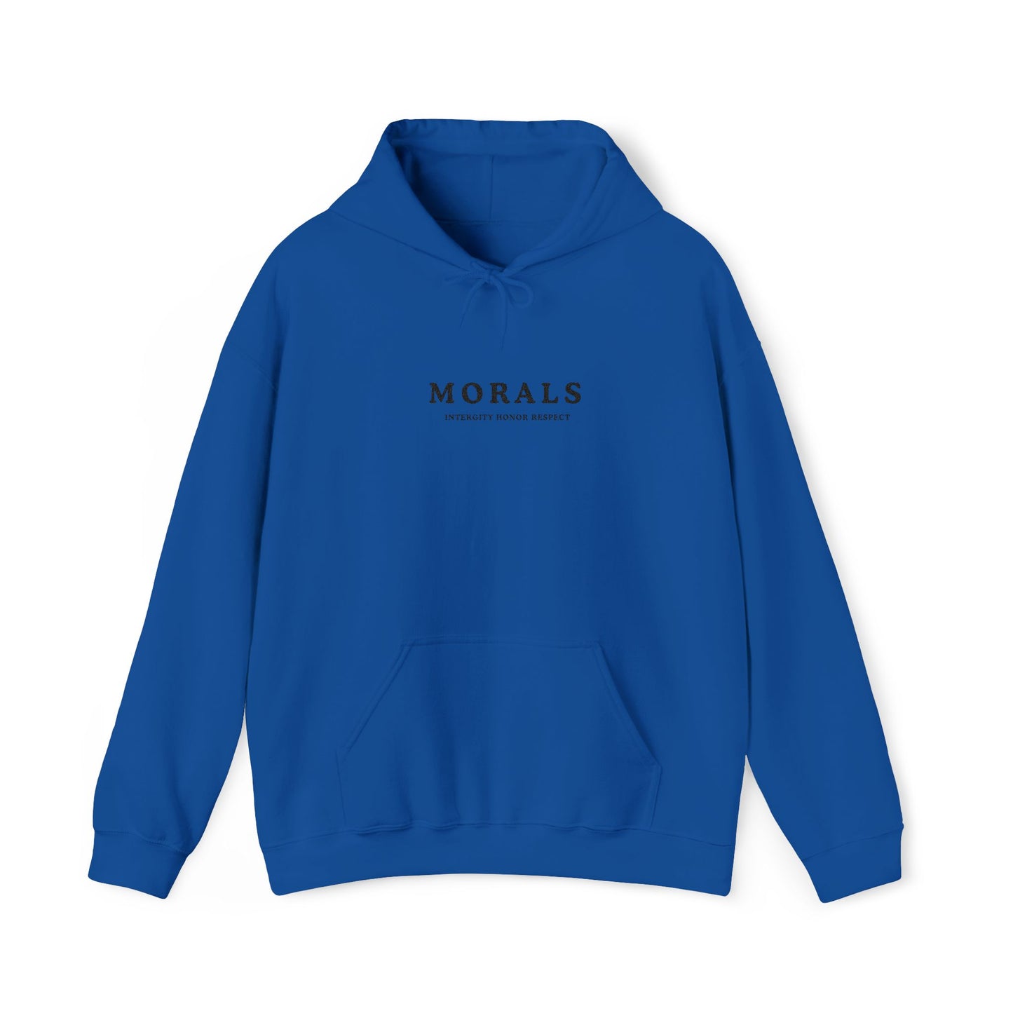 Moral Integrity honor and respect Hoodie