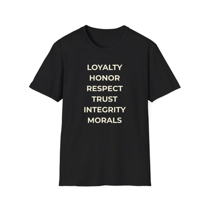 LHRTI MORALS Softstyle T-Shirt