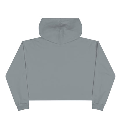 Chic Crop Hoodie with 'MORALS'