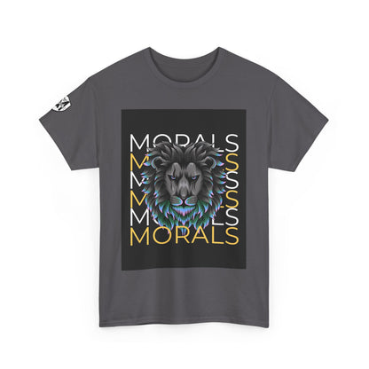 Morals Lion Graphic T-Shirt