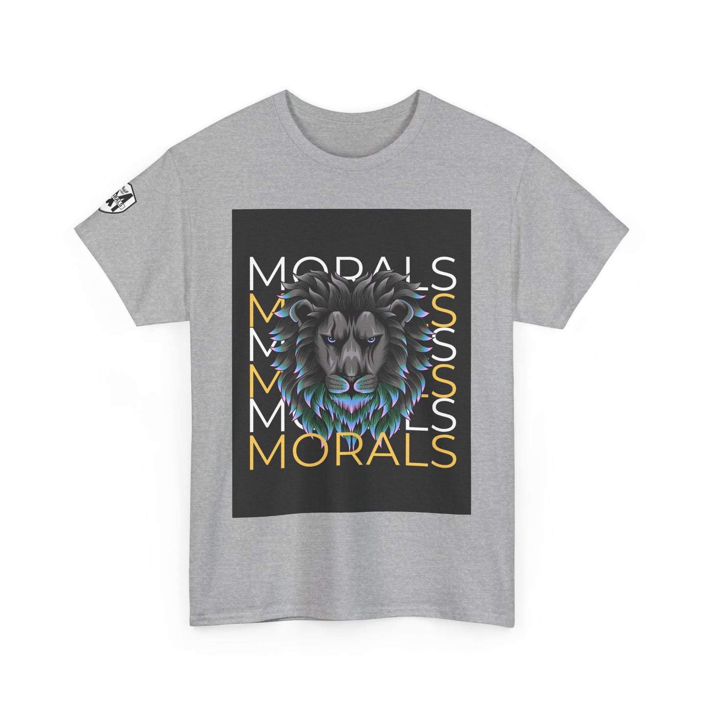 Morals Lion Graphic T-Shirt