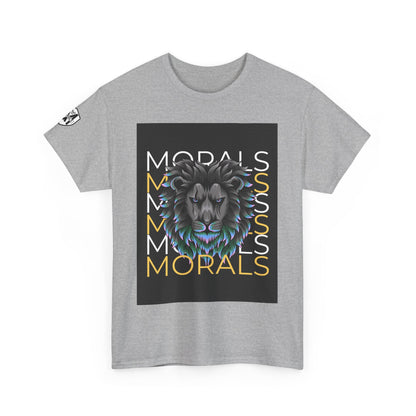 Morals Lion Graphic T-Shirt