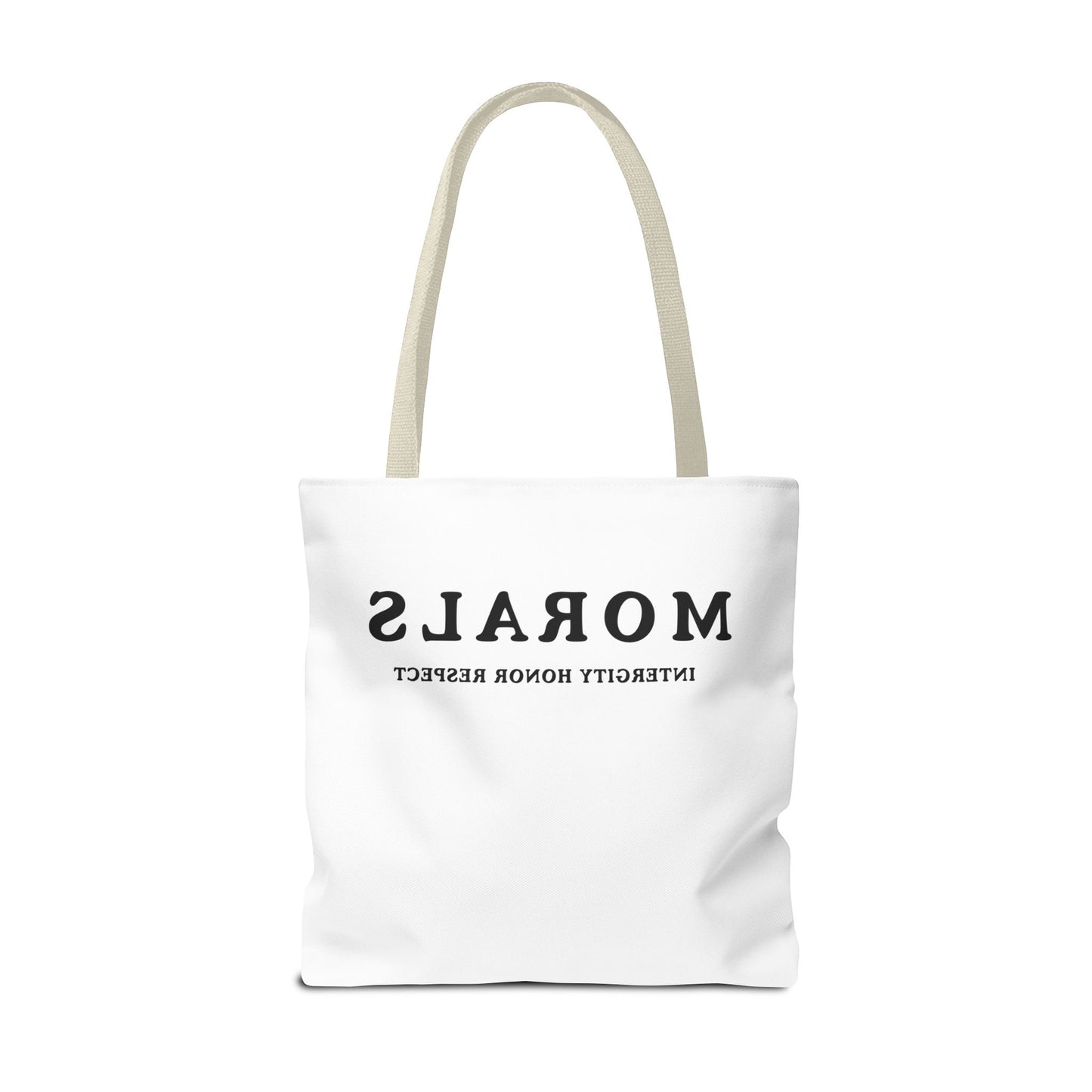 Morals Tote Bag - Integrity, Honor, Respect | Reusable Shopping Bag | Eco-Friendly Gift | Stylish Beach Bag | Thoughtful Present | [...]