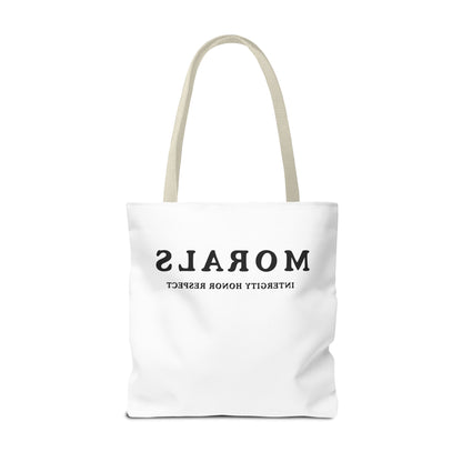 Morals Tote Bag - Integrity, Honor, Respect | Reusable Shopping Bag | Eco-Friendly Gift | Stylish Beach Bag | Thoughtful Present | [...]