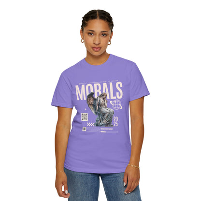Garment-Dyed T-shirt - MORALS Print