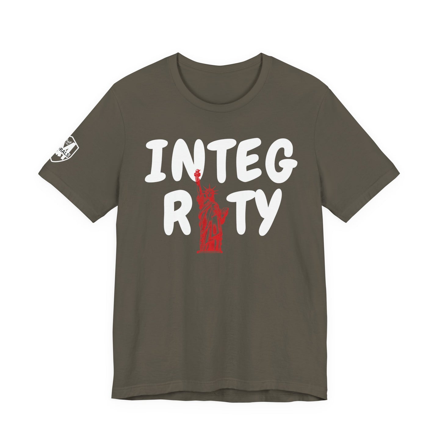 MORALS Integrity Statue of liberty T-Shirt