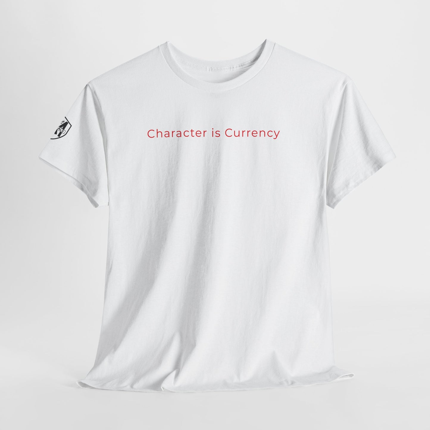 MORALS Character is Currency T-Shirt