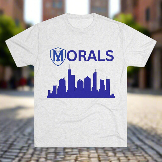 MORALS Chicago City Skyline T-Shirt