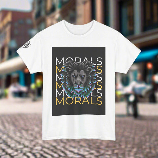 Morals Lion Graphic T-Shirt