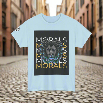 Morals Lion Graphic T-Shirt