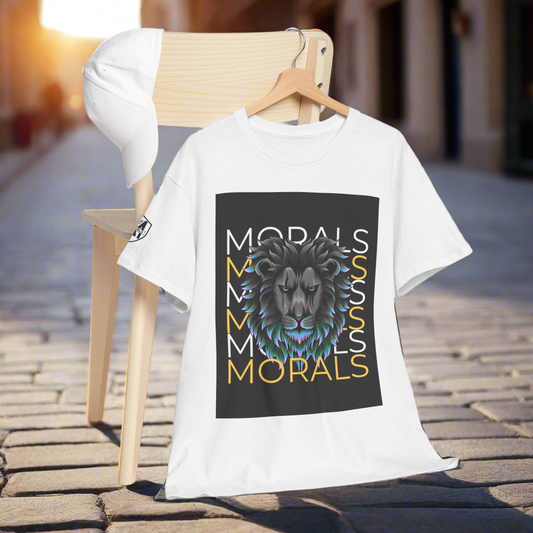 Morals Lion Graphic T-Shirt